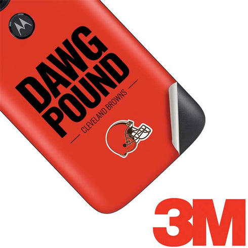 NFL Cleveland Browns Team Motto Moto E5 Play Skin